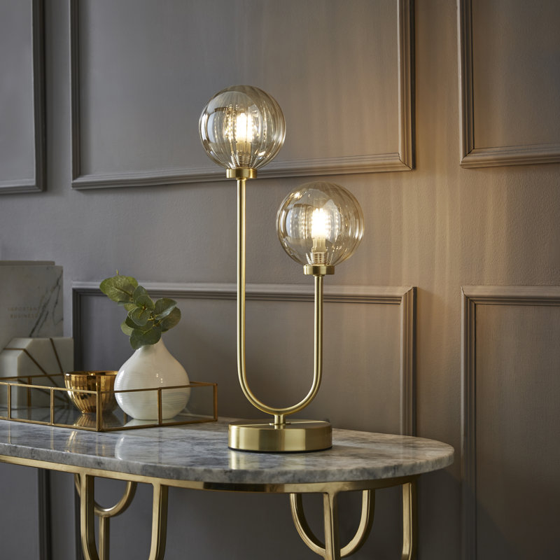 Glass Table Lamp, Yes