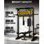 Centre d'entraînement Smith Smith avec banc - Squat Rack, Lat Pulldown & Chest Station