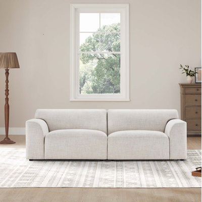Canapé modulaire rembourré Morell 2 pièces de 93 po