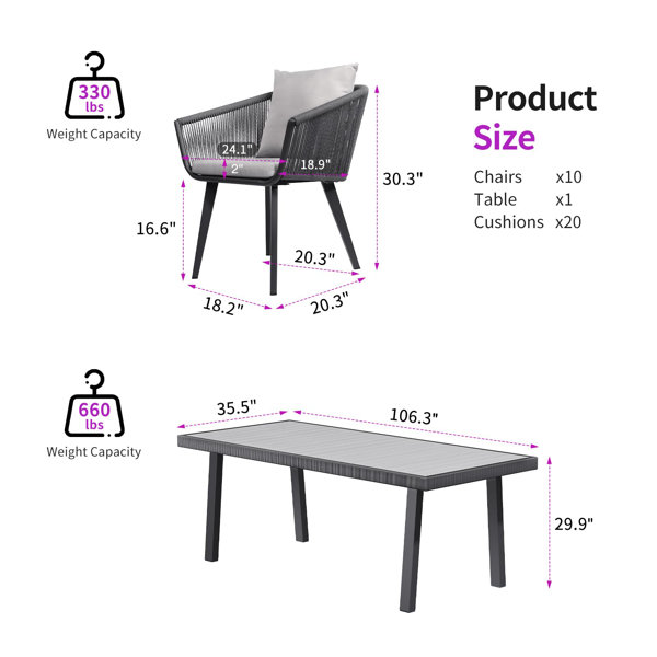 Dimensions du produit