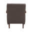 Fauteuil d'appoint rembourré de style moderne, fauteuil confortable-885433131