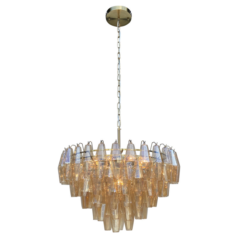 Lustre unique à 9 lumières Sushant