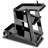 27.75" Heavy-Duty Welding Cart Safety Chains 3-Layer Storage 100 Lb Capacity 360° Swivel Wheels