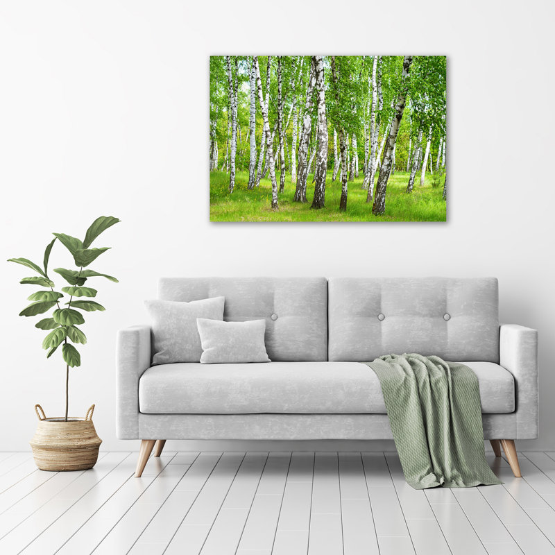 Birch Forest - Wrapped Canvas Print