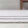 Mariques Classic 2-Stripe Border Washable White/Gray Rug