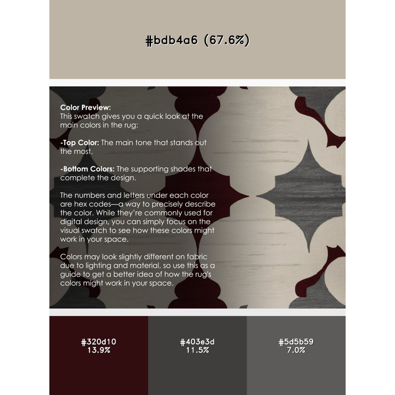 Tapis Angular Elegance, Rond 3 pi