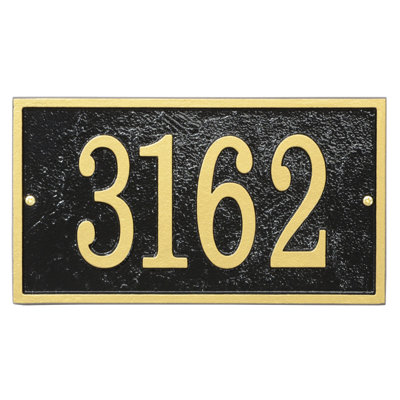 Fast and Easy 1-Line Wall Number Plaque