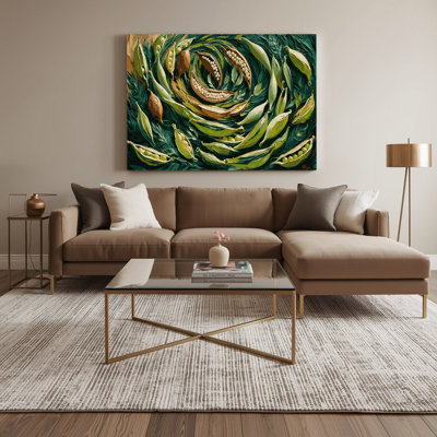 Fruit African Moringa Green Canvas Wall Art