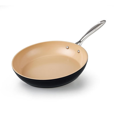 Cooks Standard 11-inch  Black Nonstick Hard Anodized Fry Saute Omelet Pan 