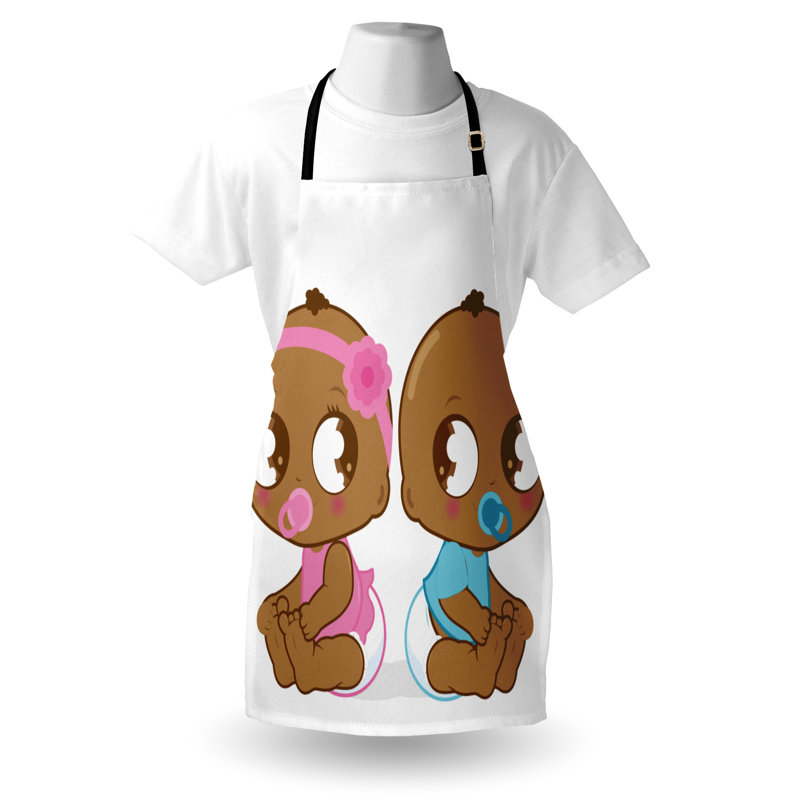 No Pattern Bib Apron