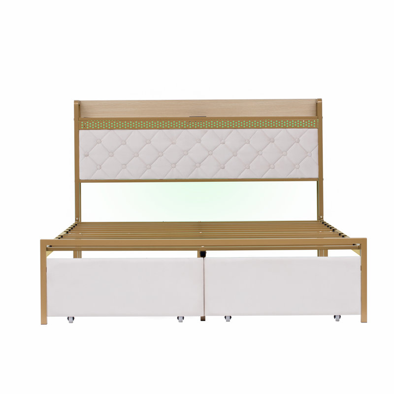 Upholstered Storage Bed