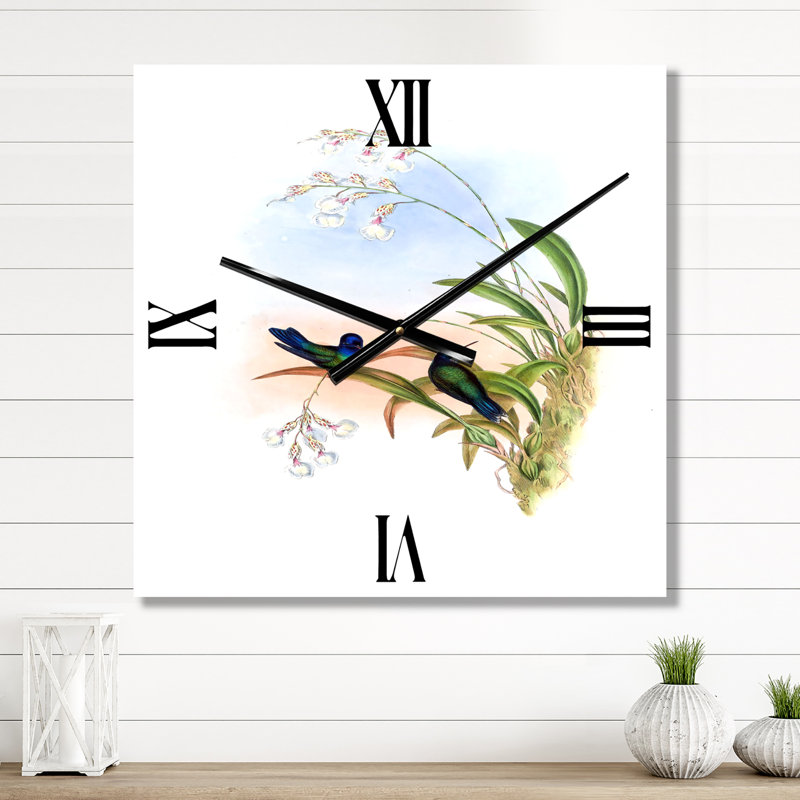 Horloge murale colibri III, Petit