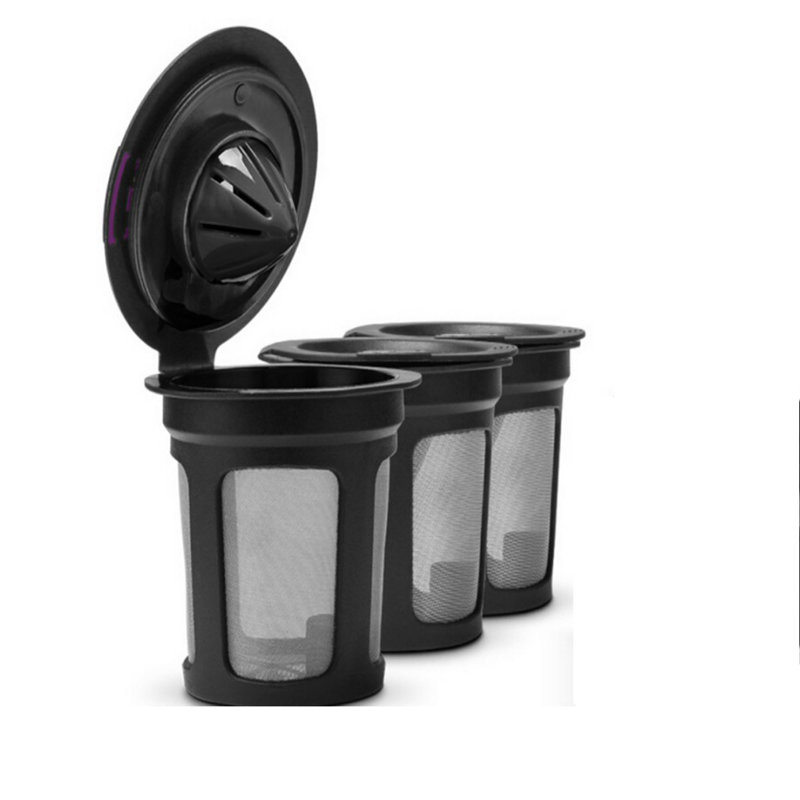 Ensemble de 3 tasses de café K-Cup avec une cuillère