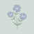 38-Bouquet Floral Blue