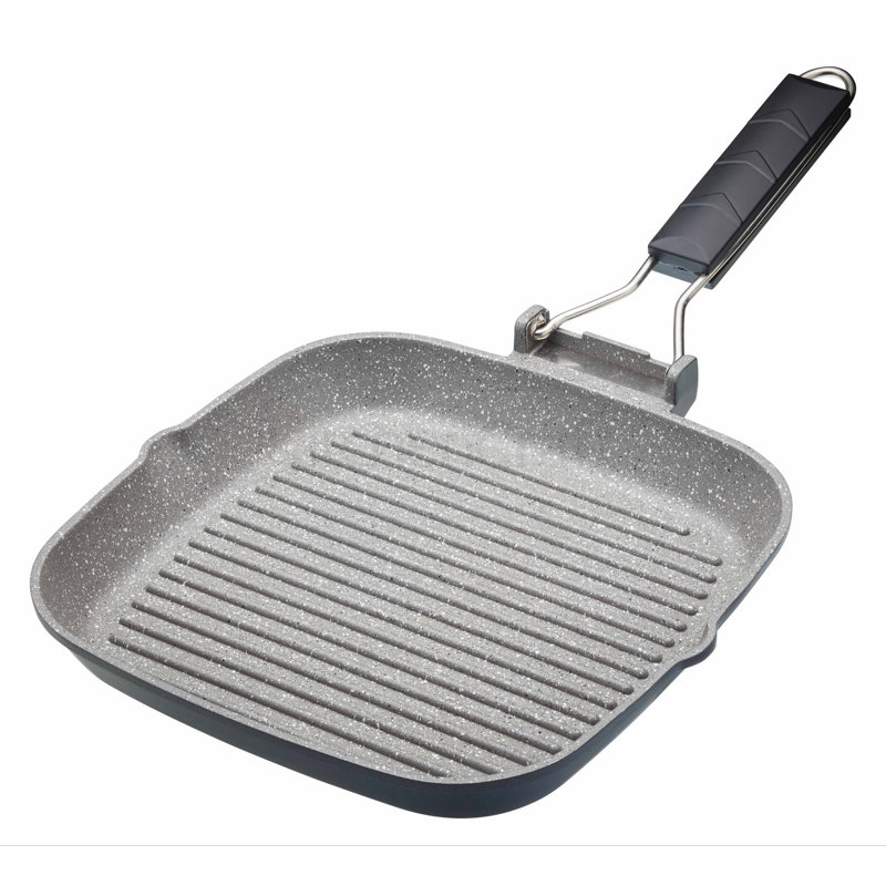 MasterClass Cast Aluminium Grill Pan, 24 cm