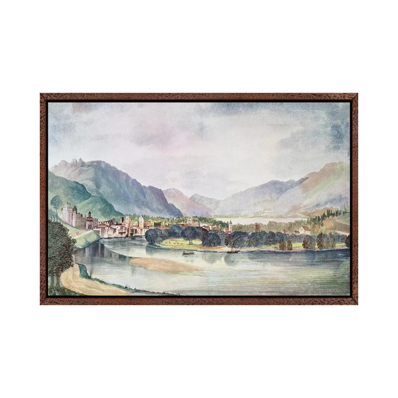 View Of Trente, 1494 by Albrecht Dürer - Gallery-Wrapped Canvas Giclée on Canvas, 152.5 cm H x 101.5 cm W