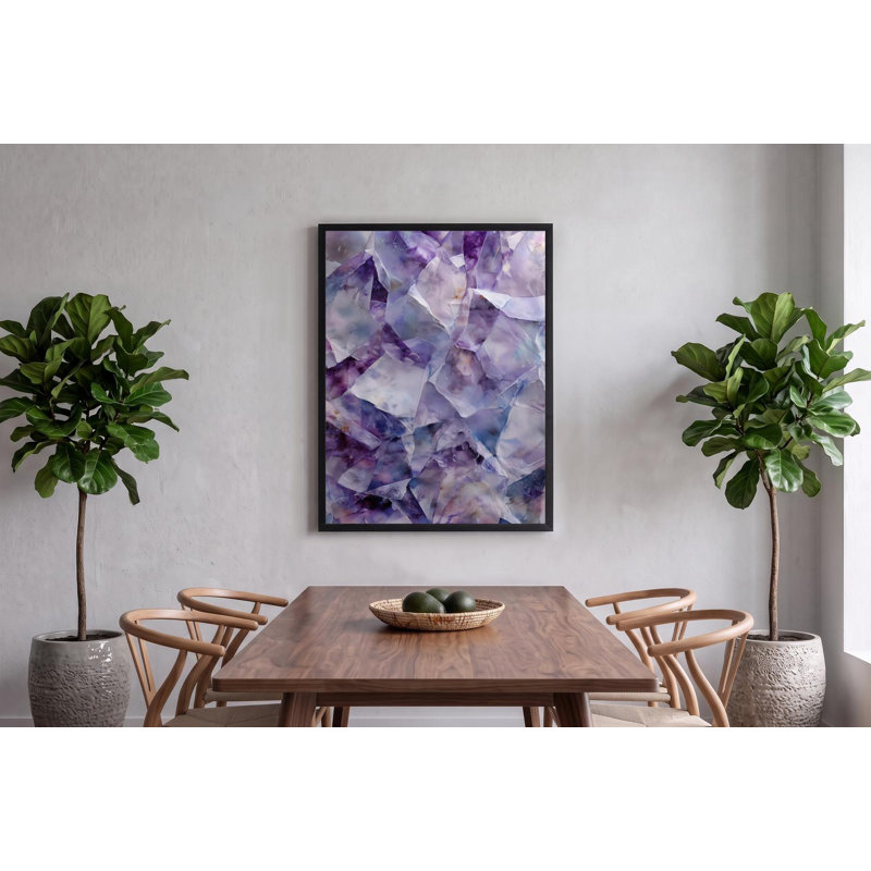 Amethyst Mirage, 22" H x 29" W