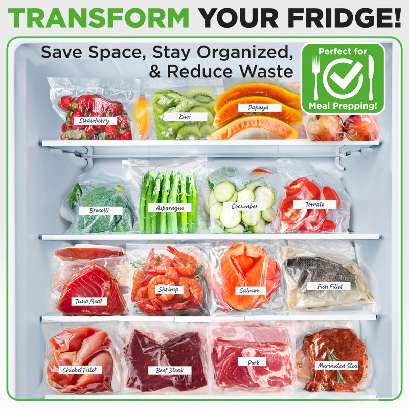 Sacs sous vide NutriChef