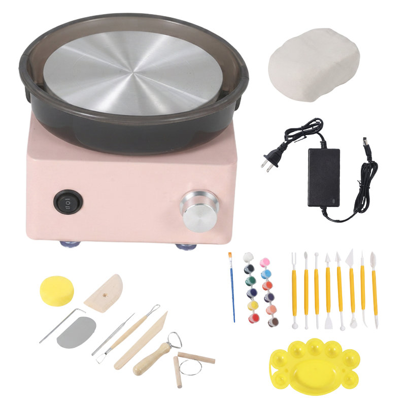 Mini-trousse de poterie pour débutants, Rose