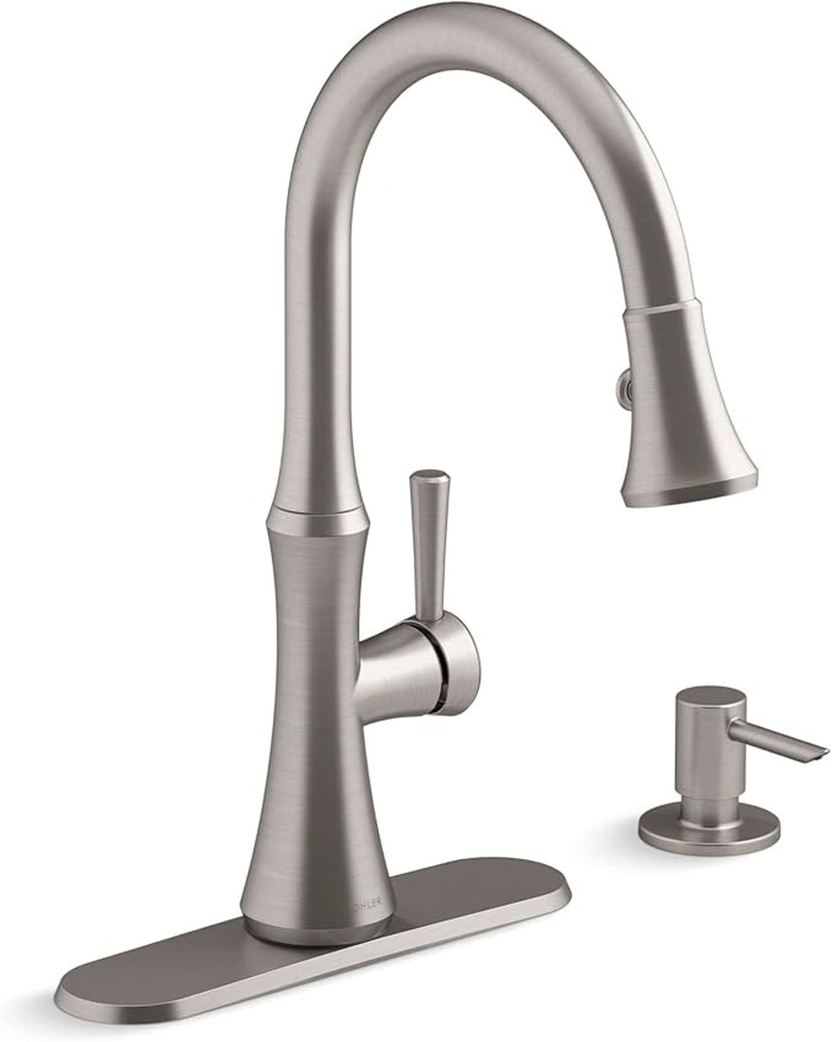Deal Depot KOHLER Kaori Pull Down Kitchen Sink Faucet with 2-Function ...