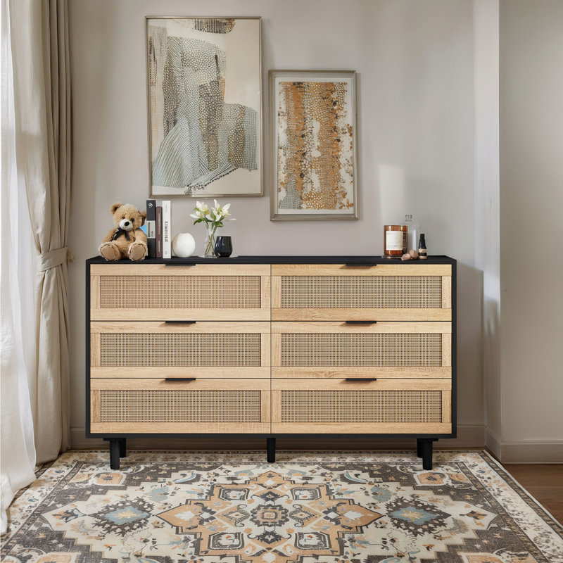Storage Cabinet, 29.53" H x 51.18" W x 15.75" D, Natural 1