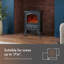 VonHaus 38cm W Electric Stove-33794415