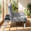 Canapé-lit convertible en lin synthétique l 68,1 po x P 32,9 po x H 32,3 po-957184532