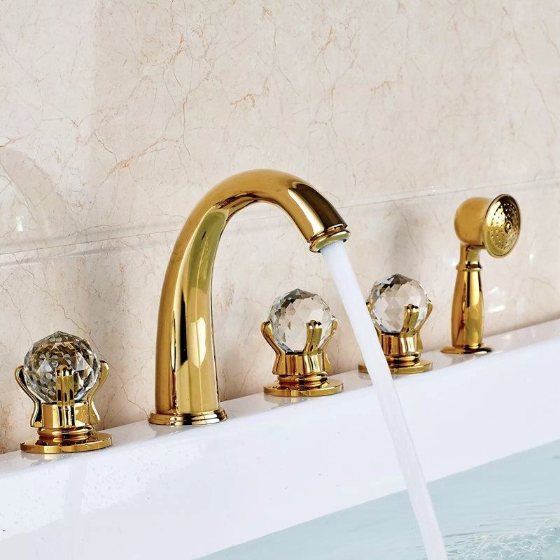Robinet de baignoire romaine avec inverseur