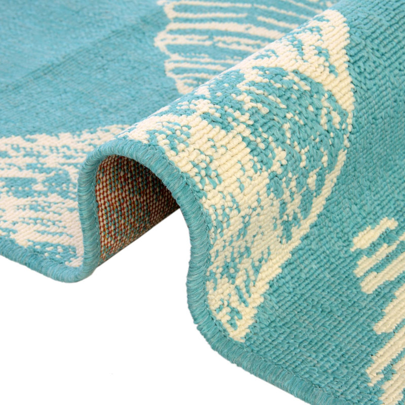 Geo Indoor / Outdoor Rug, Square 7'10"
