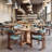 Tabi Dining Table Brown