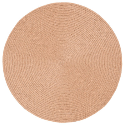 Braided Hand Woven Performance Solid Color Rug