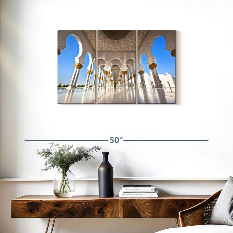 Mosquée Sheik Zayed, H 20 po x l 33 po