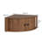 Corner Shelves Wall Cabinet Set Of 3, Curved Floating Corner Accent Cabinet With Sliding Doors