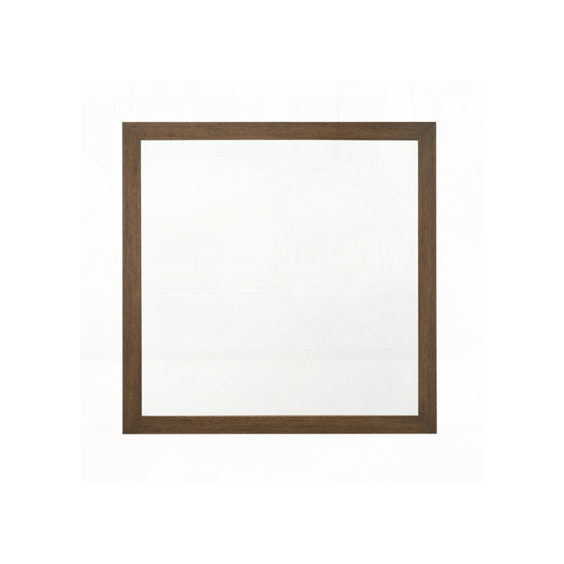 Miroir, Chêne, 35 po x 35 po