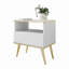 54cm W Manufactured Wood Bedside Table-532200759