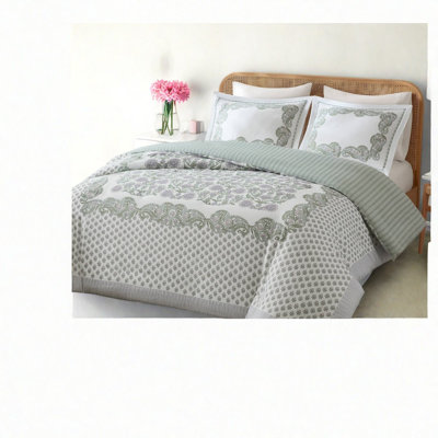 Ensembles de literie 1 pièce, housse de couette florale en polyester pour lit double et queen, chambre à coucher