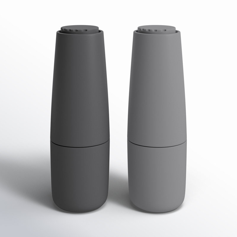 SALPI Salt and Pepper Grinder Set, Sharksin/Magnet