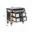 Table de chevet noire