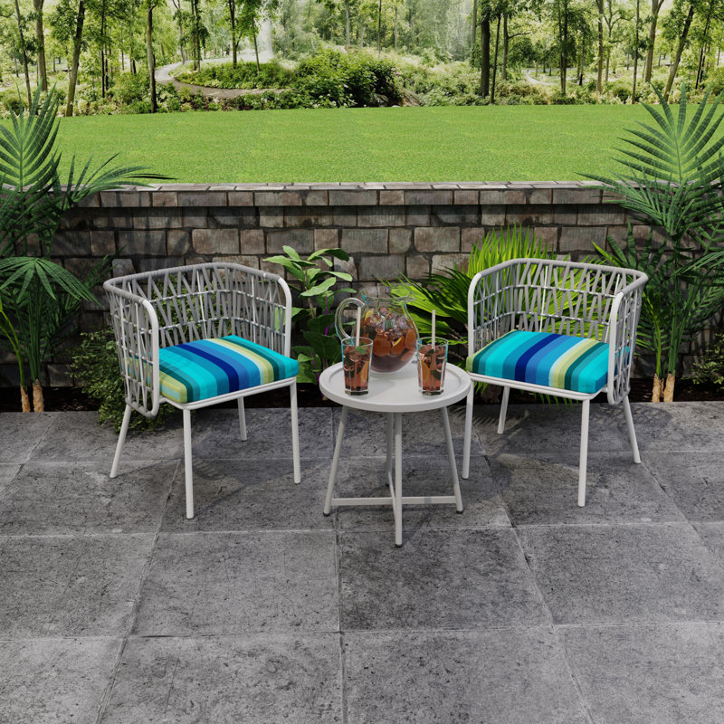 Outdoor Seat/Back Cushion, Islip Teal
