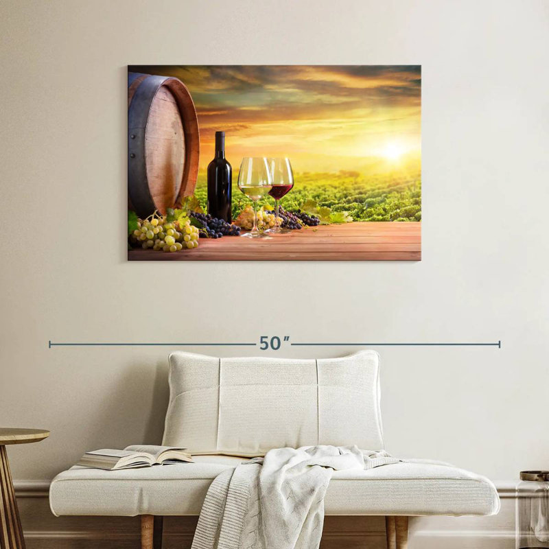 Yarlin - vignoble italien, H 26 po x l 39 po