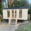 Bridgitte Shepherds Hut Modern with Wheels