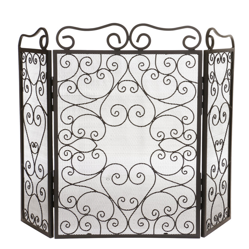 Iron Fireplace Screen