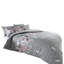 Modern Feather Design Duvet Cover Set with Matching Pillowcases - Polycotton Fabric Bedding-27798789-121351483