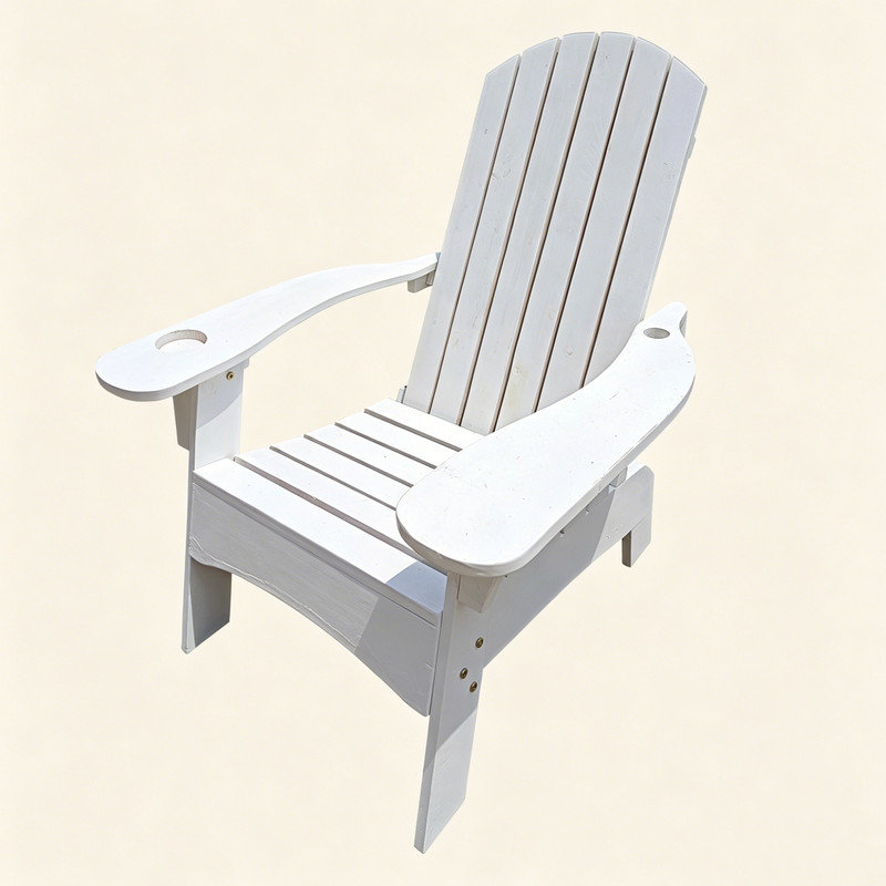 Fauteuil Adirondack Ehomexpert Populus, White, 1