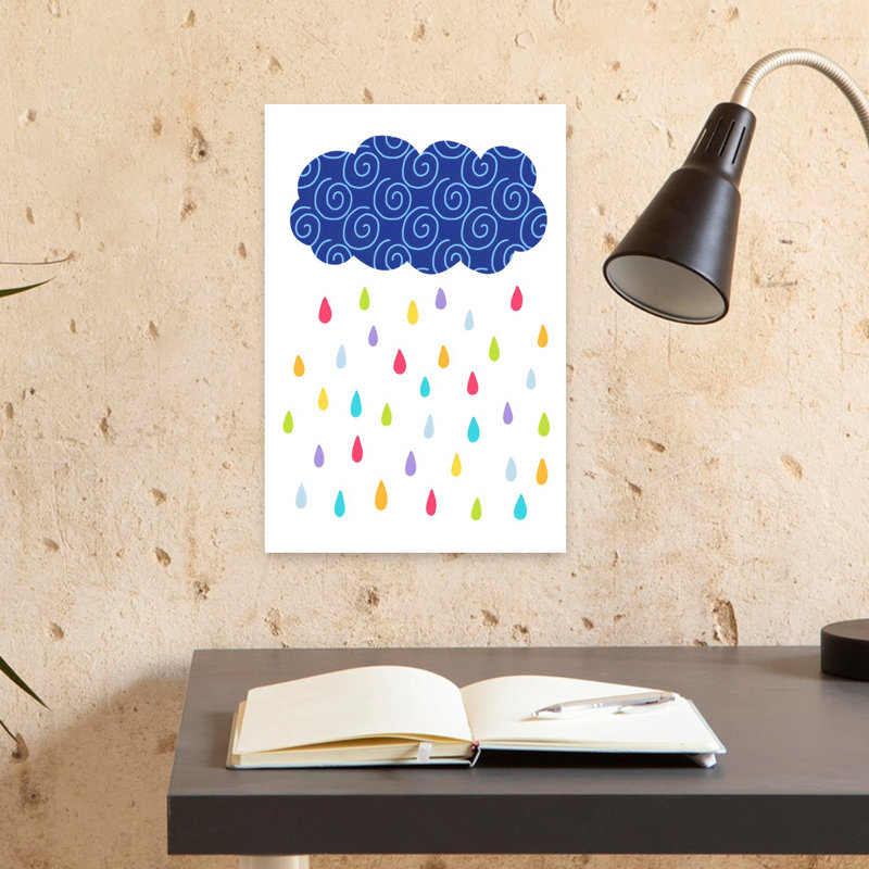 Raindrop Cloud, 18" H x 12" W