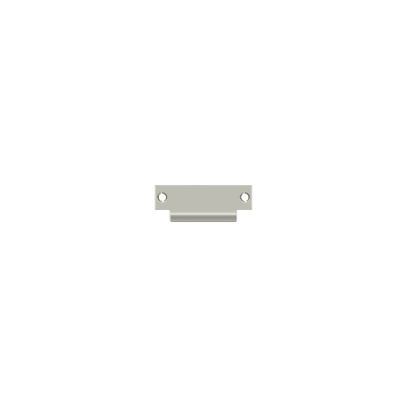 Deltana SPBDB478U26D ANSI Blank T- Strike, 4-7/8" x 1-1/4", Without Hole in Brushed Chrome, Brushed Nickel