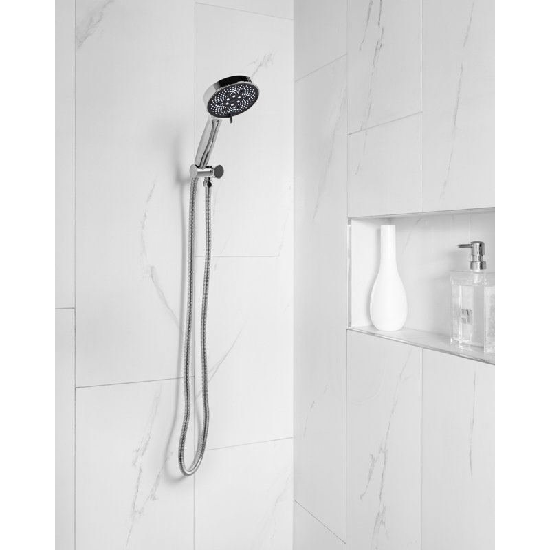 Shower Head and Hose Kit ICHMA, Silver