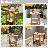 Classic Solid Wood Patio Side Table-1024188077