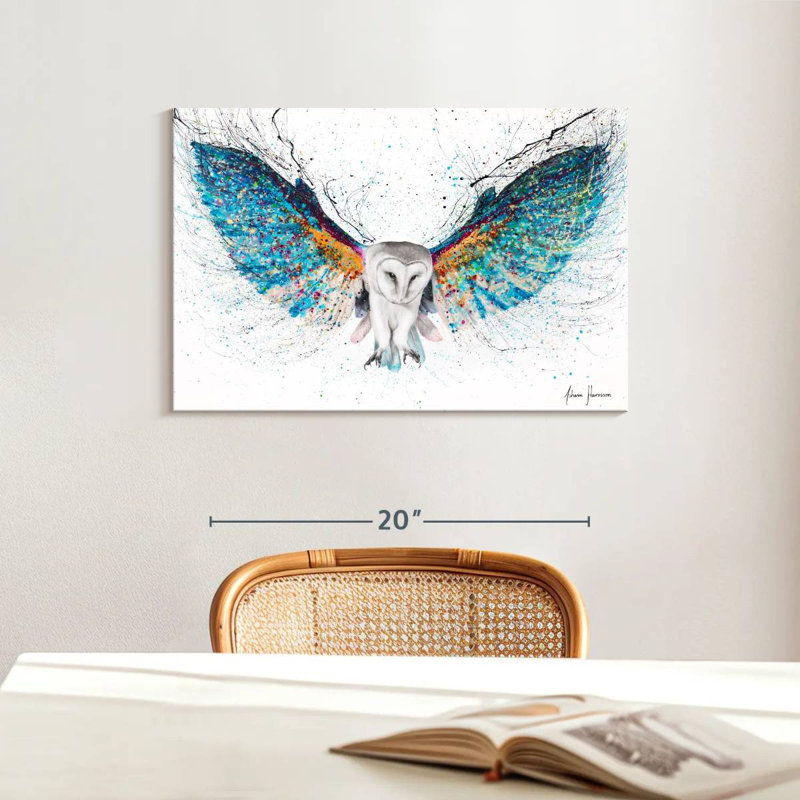 Brampt Opulent Night Owl, 16" H x 24" W