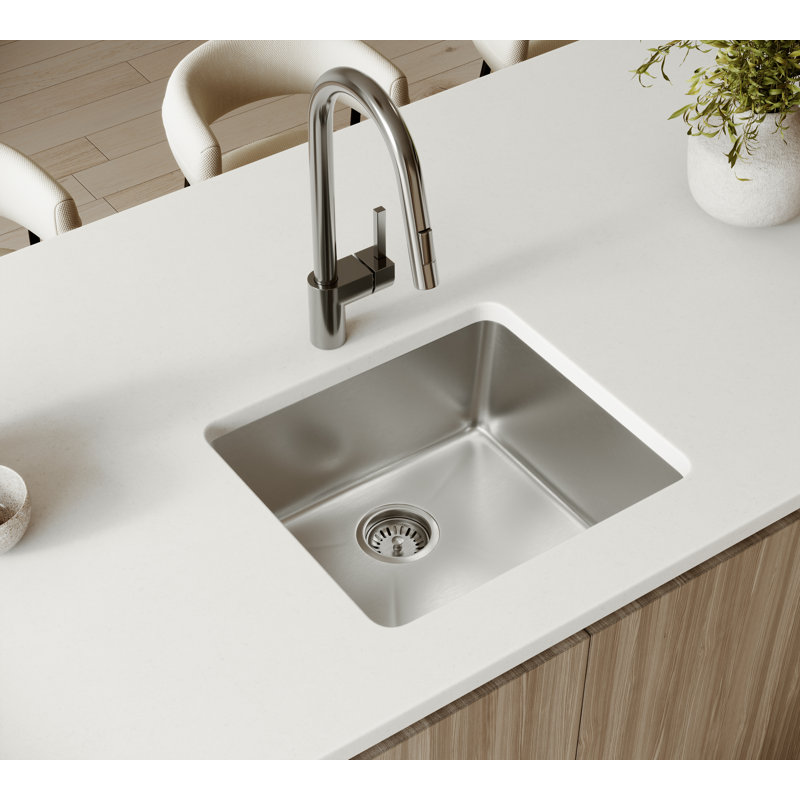 Undermount Single Bowl Stainless Steel Kitchen Sink